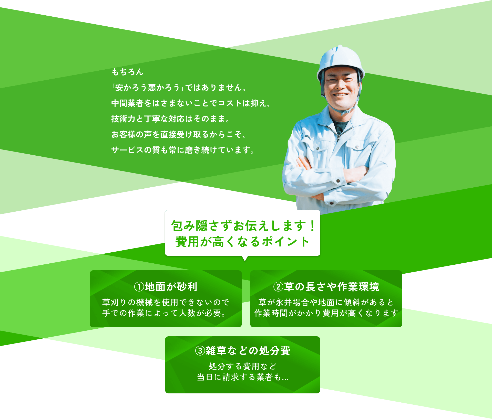 包み隠さずお伝えします！費用が高くなるポイント